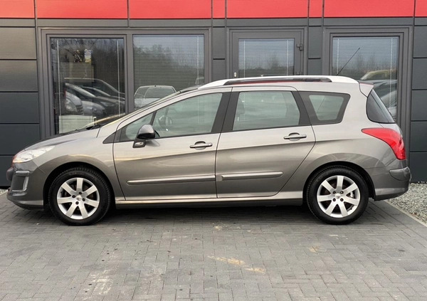 Peugeot 308 cena 15800 przebieg: 140000, rok produkcji 2009 z Siedliszcze małe 326